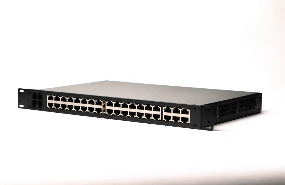 1U 48-port rack-mount network switch