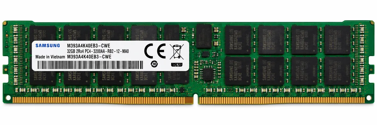 32GB DDR4-3200 Registered DIMM - SAMSUNG (M393A4K40EB3-CWE)