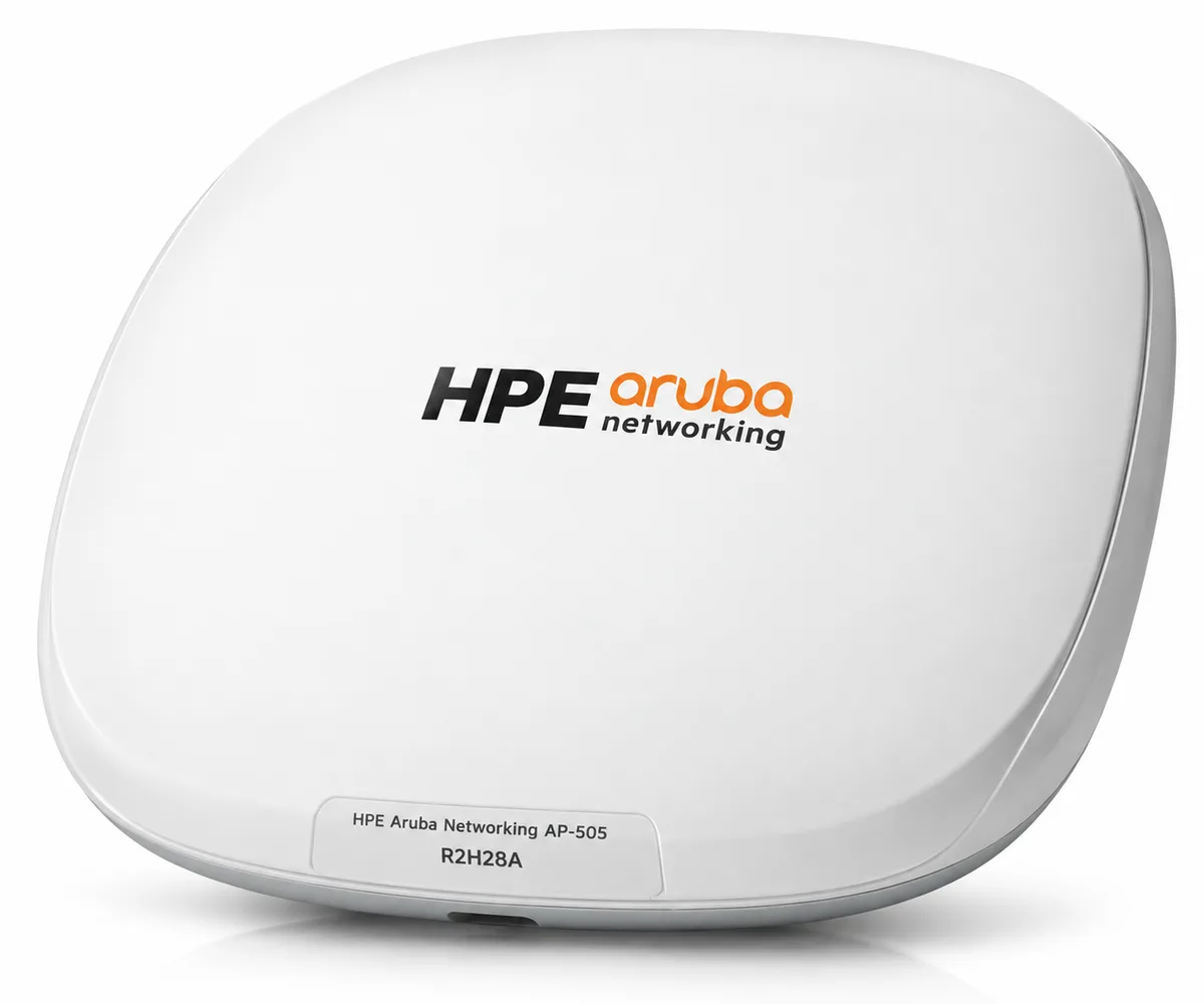 HPE Ap Aruba 505 (rw) Dual Radio 802.11ax no Bracket no PSU Internal Antennas Unified Campus (R2H28A)