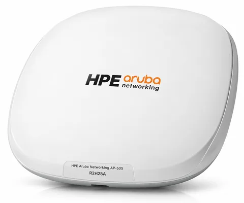 HPE Ap Aruba 505 (rw) Dual Radio 802.11ax no Bracket no PSU Internal Antennas Unified Campus (R2H28A)