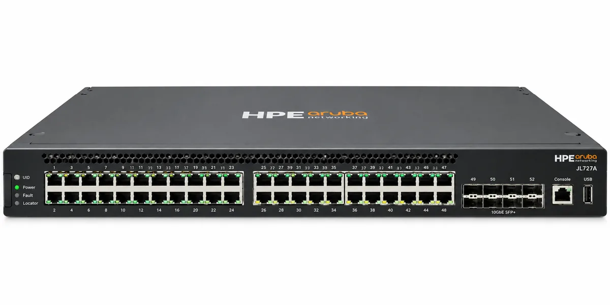 HPE Aruba 6200F 48G CL4 4SFP+370W Switch (JL727A)