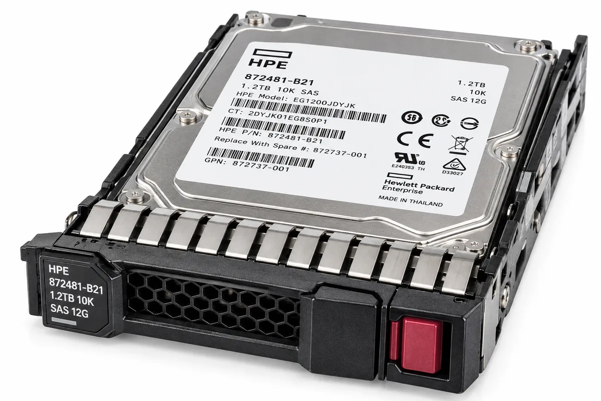 HPE 1.8TB 12G 10k SAS SFF 512e Digitally Signed FW (872481-B21)
