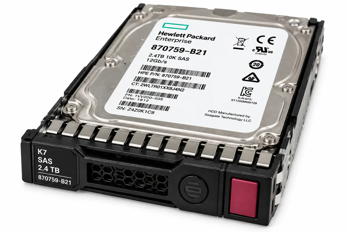 HPE 900GB 12G 15k SAS SFF Wty Digitally Signed Firmware (870759-B21)