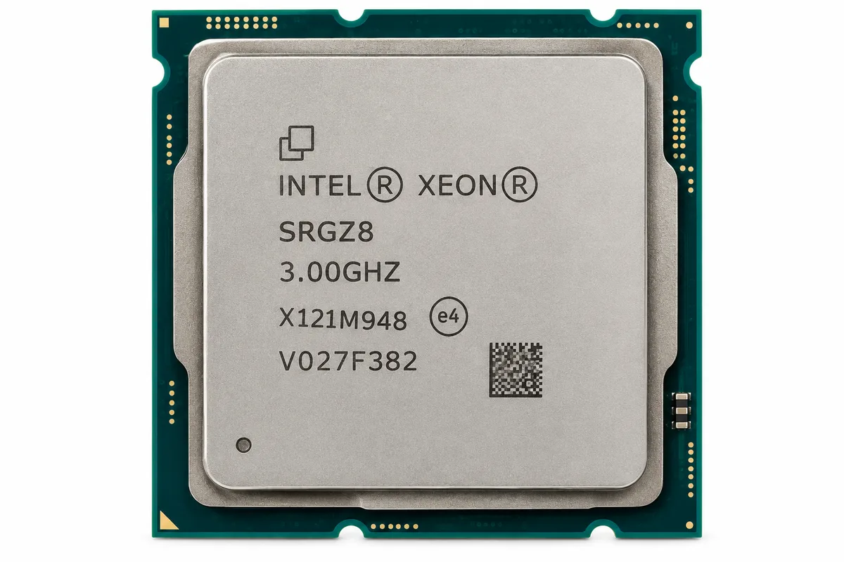 Intel Xeon Gold 6244 3.6GHz Cpu (SRGZ8)