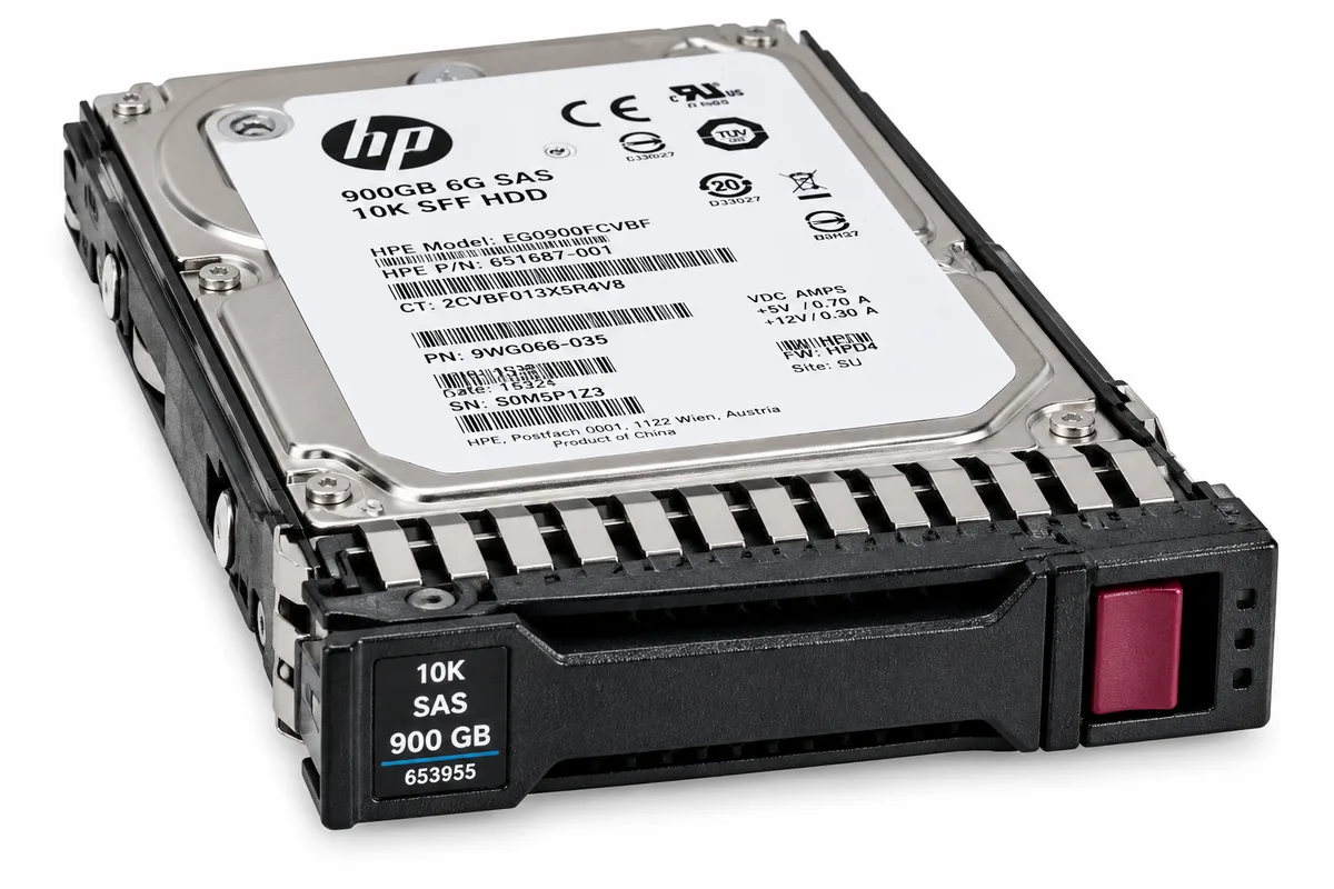 HPE HP 900GB 6G 10K SAS SFF HDD (719424-B21)