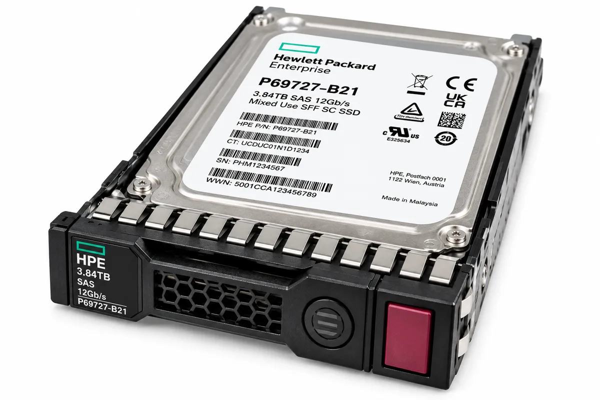 HPE Hynix 32GB (1*32GB) 2RX8 PC5-51200B-R DDR5-6400MHZ RDIMM (P69727-B21)
