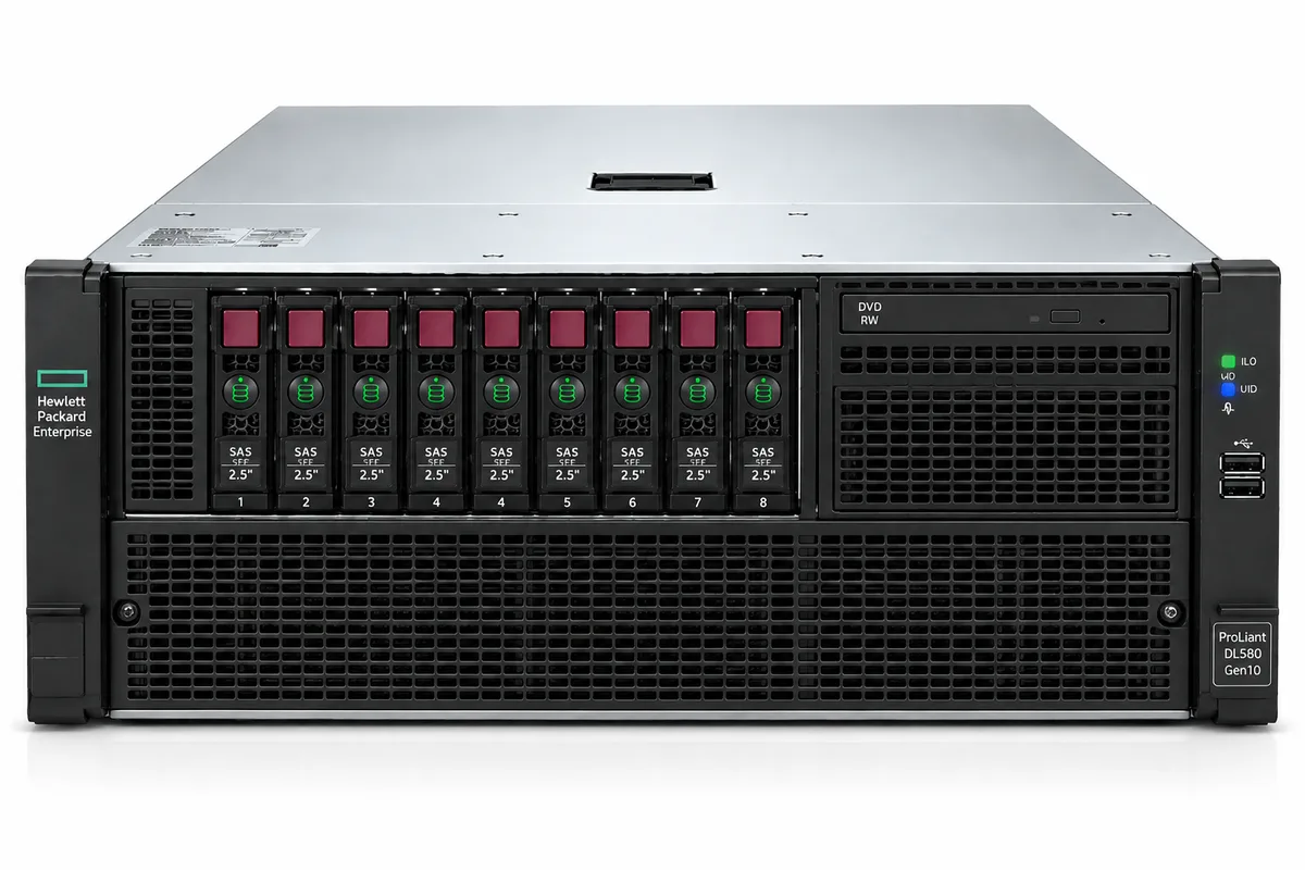 HPE ProLiant DL580 Gen10 8SFF CTO Server – 869854-B21