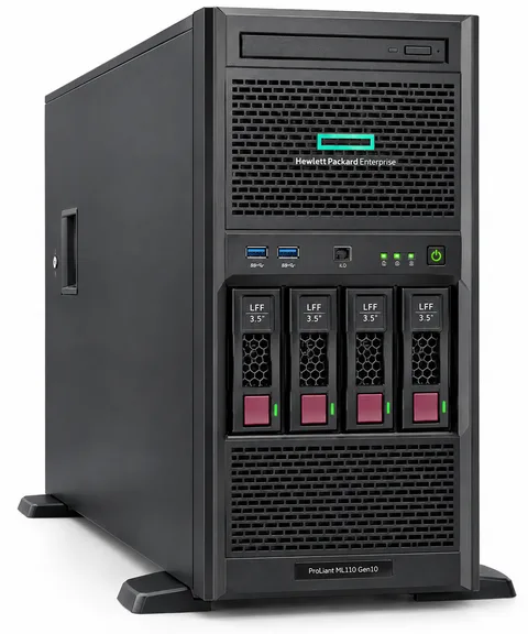 HPE ProLiant ML110 Gen10 4LFF Hot Plug CTO Tower Server – 872307-B21