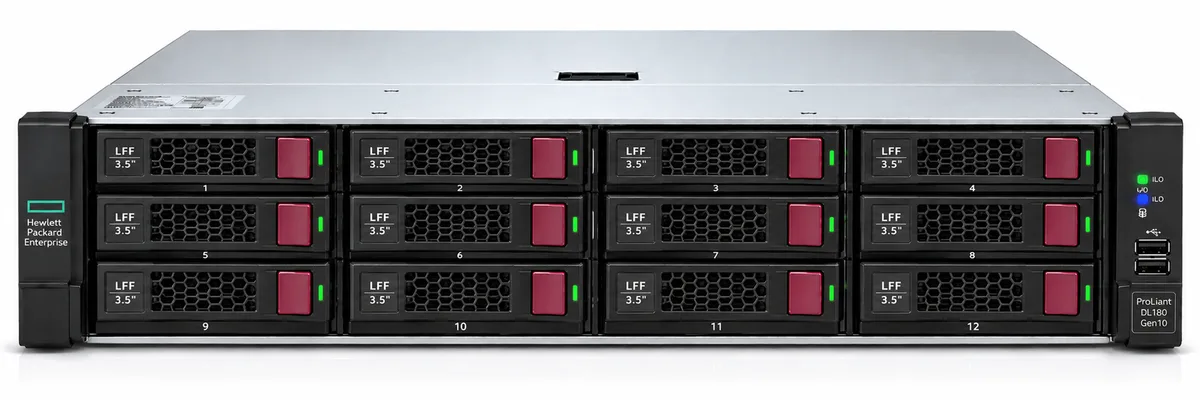 HPE ProLiant DL180 Gen10 12LFF CTO Server – 879516-B21