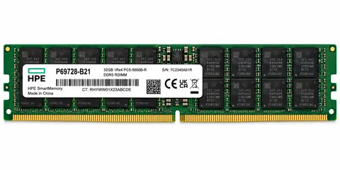 HPE 64GB 2RX4 PC5-6400B-R Smart Kit (P69728-B21)