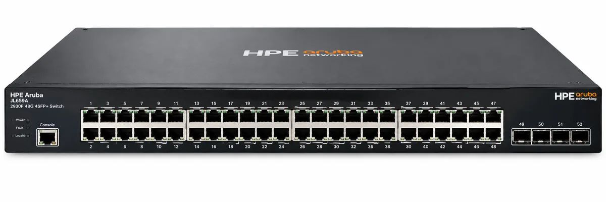 HPE Aruba 6300M 48p SR 1/2.5/5GbE Cl6 PoE and 4p SFP56 Switch (JL659A)