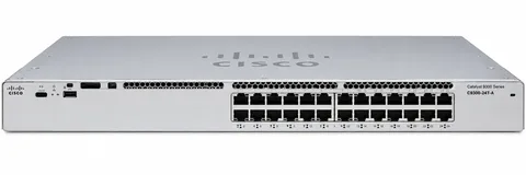 Cisco Catalyst 9300 24-port data only, Network Advantage (Clean USA Serials) (C9300-24T-A)