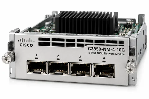 Cisco Catalyst 3850 Series 4-Port 10Gb network expansion module (C3850-NM-4-10G)