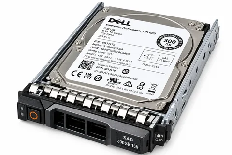 Dell 300GB 15K 12G 2.5INCH SAS HDD 14th caddy (377CF)