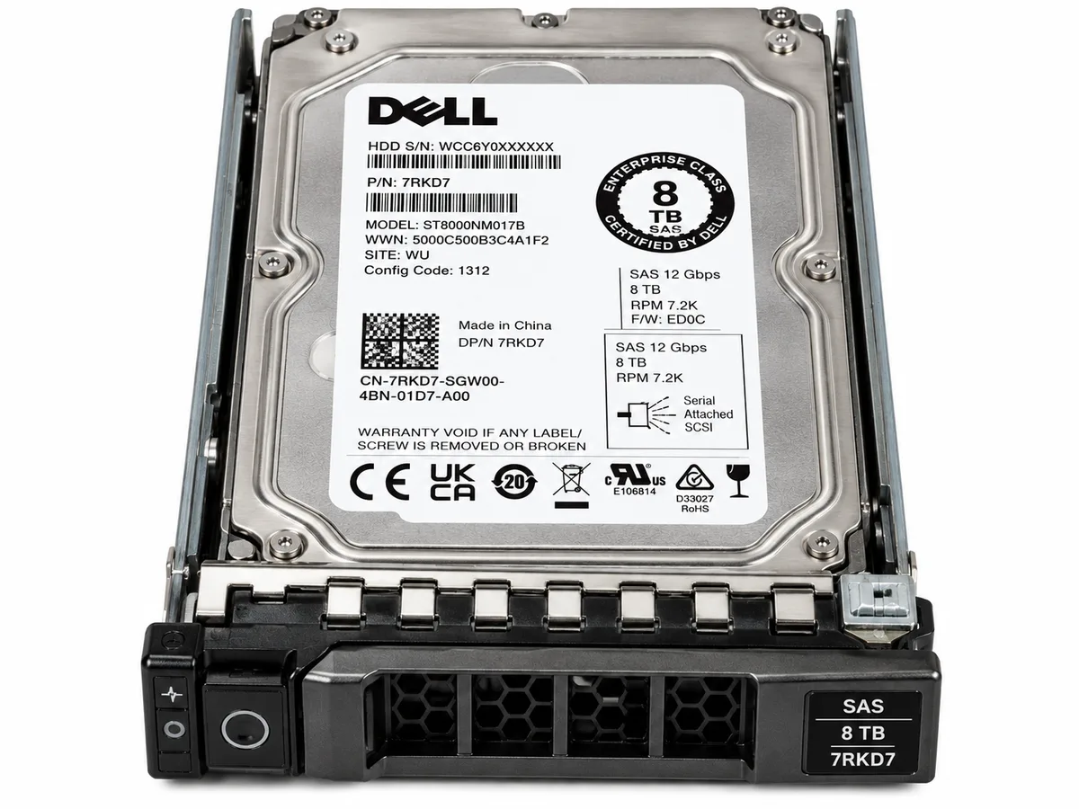 Dell 480GB SSD 6G SATA M.2 TLC (7RKD7)