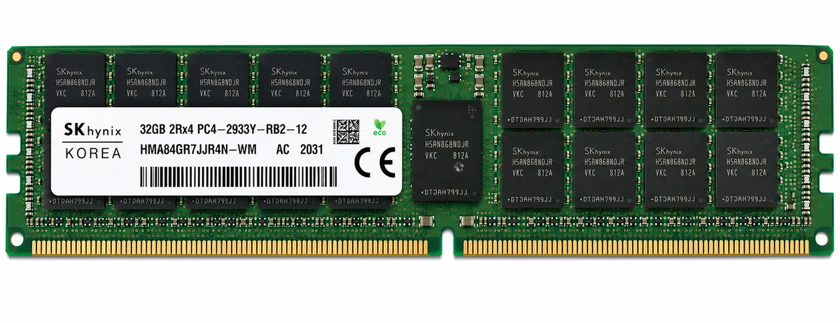 SK Hynix 32GB HMA84GR7JJR4N-WM 2Rx4 DDR4-2933Y Memory
