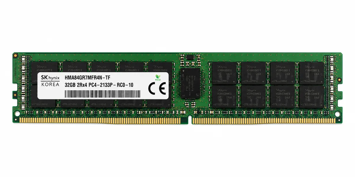 SK Hynix 32GB HMA84GR7MFR4N-TF 2Rx4 PC4-2133P-RB1-11 Registered Server RAM