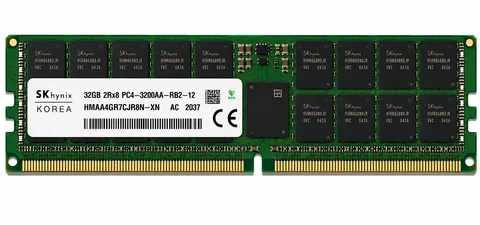SK Hynix 32gb HMAA4GR7CJR8N-XN 2rx8 3200 ECC RDIMM