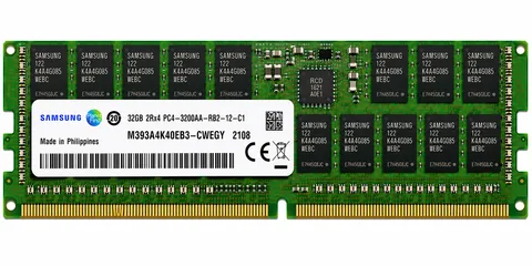 Samsung 32GB HMAA8GR7AJR4N-XN PC4-3200AA DDR4 2Rx4 ECC RDIMM Server RAM
