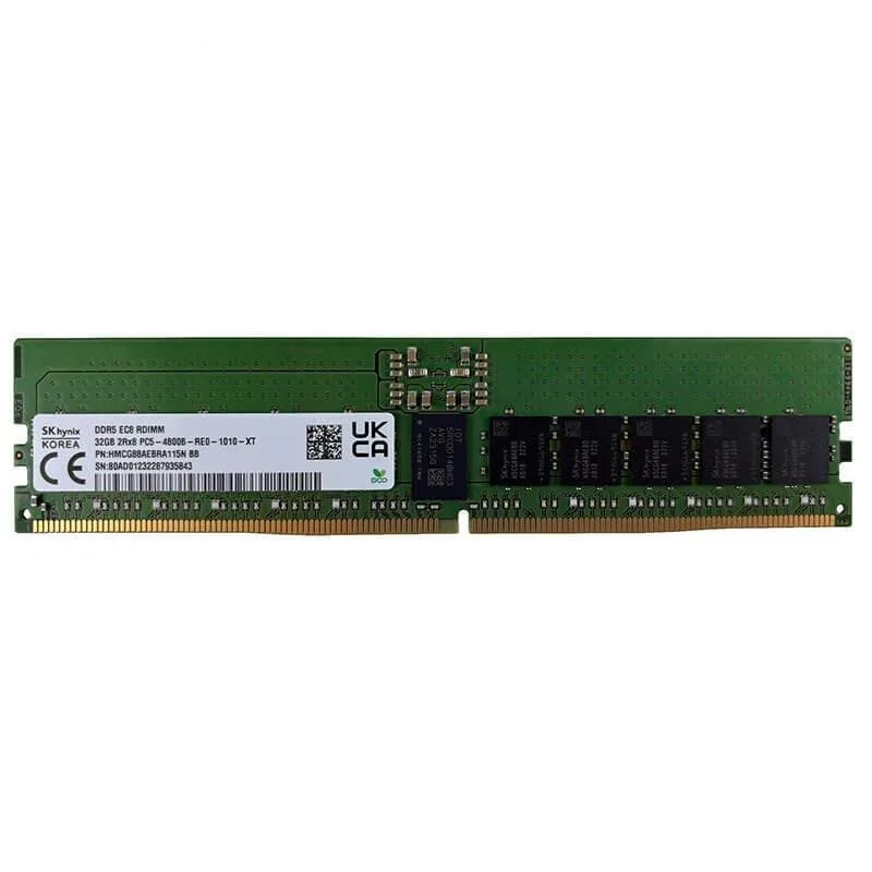 SK hynix HMCG88MEBRA107N 32GB DDR5-4800 ECC RDIMM Server Memory