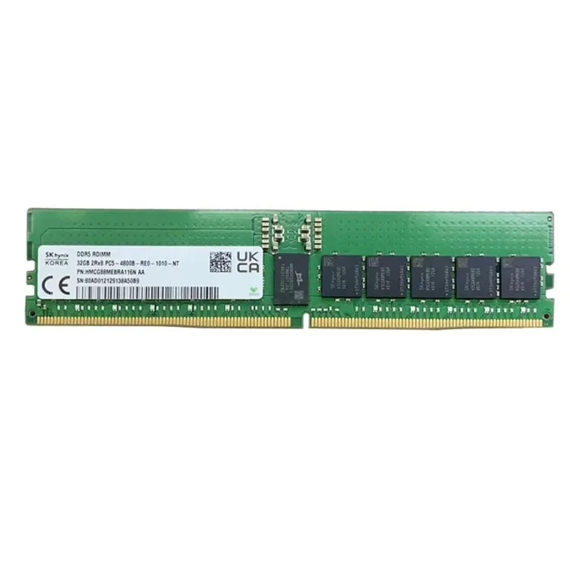 SK hynix HMCG88MEBRA174N 32GB DDR5-4800 ECC RDIMM Server Memory