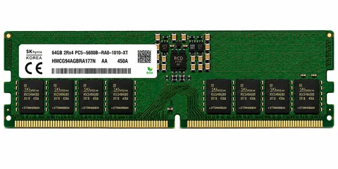 SK hynix HMCG94AGBRA177N 64GB DDR5-5600 ECC RDIMM Server Memory