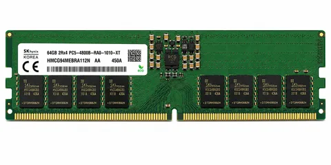 SK hynix HMCG94MEBRA112N 64GB DDR5-4800 ECC RDIMM Server Memory