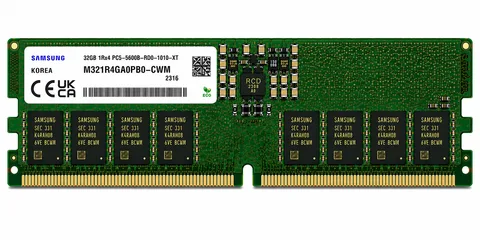 Samsung M321R4GA0PB0-CWM 32GB DDR5-5600 ECC RDIMM Server Memory