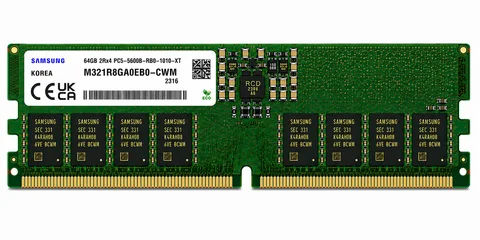 Samsung M321R8GA0EB0-CWM 64GB DDR5-5600 ECC RDIMM Server Memory