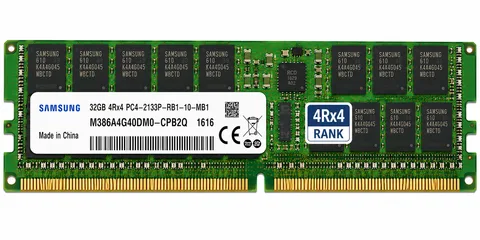 Samsung 32GB M386A4G40DM0-CPB2Q DDR4 2133MHz 4DRx4 ECC LRDIMM