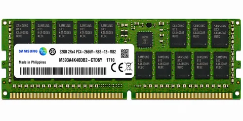 SAMSUNG ECC REGISTERED 32GB M393A4K40DB2-CTD6Y DDR4 2Rx4 PC4-2666V RB2-12 MA0
