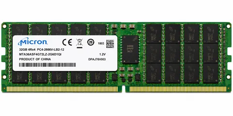 Micron MTA36ASF4G72LZ-2G6D1QI 32GB PC4-2666V DDR4 Reg ECC LRDIMM RAM