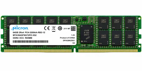 Micron MTA36ASF8G72PZ-3G2 64GB DDR4 3200 RDIMM