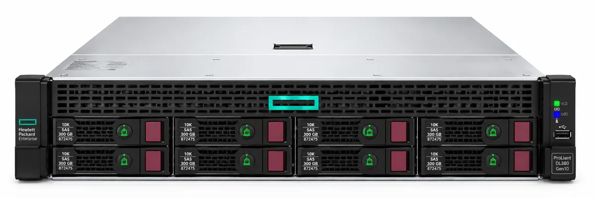 HPE ProLiant P06420-B21 DL380 Gen10 4110 1P 16GB-R P408i-a 8SFF 500W Server