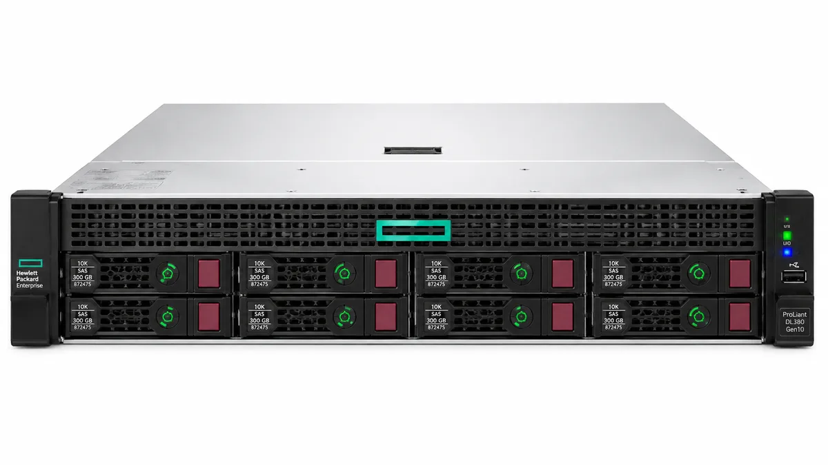 HPE P06421-B21 ProLiant DL380 Gen10 Server 2X XEON SILVER 4114 32GB RAM P408i-a