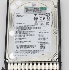 HP 872477-B21 600GB 10K SAS 2.5" Hard Drive