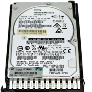 HP 652564-B21 300GB SAS SC Hard Disk Drive