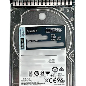 Lenovo 00AJ087 1TB 7.2K SAS 2.5 inch Hard Disk Drive G3HS