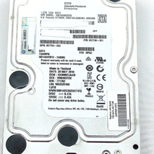 HP 657749-001 1TB 6G 7.2K SATA LFF NHP Hard Drive