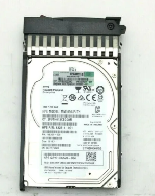 HP 832983-001 1TB 12 Gbps 7.2K RPM 2.5-inch SAS Hard Drive