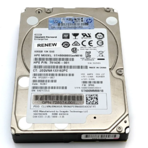 HP 791436-001 600GB 10,000 rpm SFF 12Gbps SAS Hard Disk Drive
