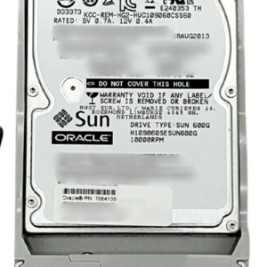 Sun Microsystems 7064135 600GB 10K SAS 2.5 Inch Hard Disk Drive W/ Mar