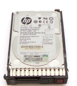 HP 655710-B21 1TB SFF SATA Hard Disk Drive 655710-B21 HDD 6Gbps Midlin