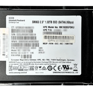 HP 817116-001 1.92TB 6G SATA 2.5 MU DS SC SSD HDD Hard Drive