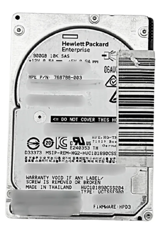 HP 768788-003 900GB SAS 12G 10K SFF SC HDD Hard Disk Drive 2.5 Inch