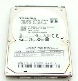 Toshiba GD3G4 250GB 7.2K SATA 2.5" Hard Drive