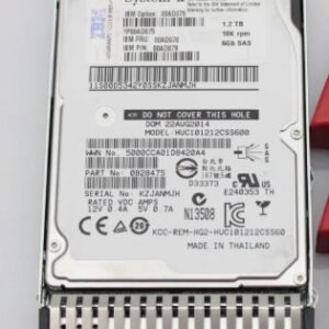 Lenovo 00WG701 1.2TB 10K SAS 2.5" Hard Drive