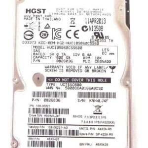Hitachi C10K900 600GB 10K Hard Drive