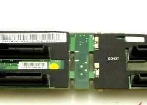 Dell 0U7820 4-Slot 2.5'' Hard Drive Backplane