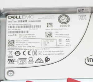 Dell X31G3 960GB SSD SATA Drive 2.5 6G MU S4610